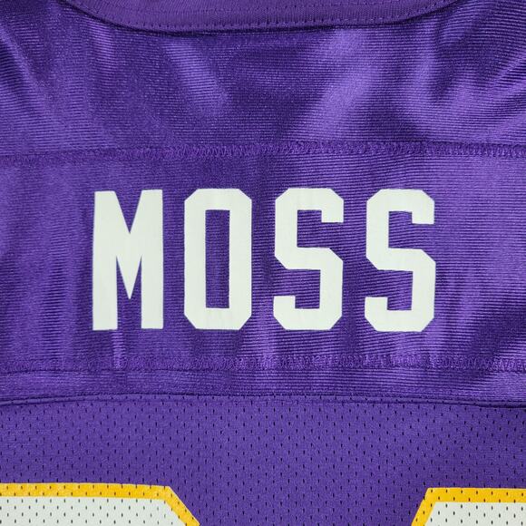 Vintage Starter Randy Moss #84 Minnesota Vikings Jersey Youth XL 18-20 1999 NFL - Picture 4 of 16
